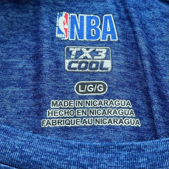 Golden State Warriors NBA TX3 Cool T-Shirt Mens Large Short Sleeve Jersey Blue - Picture 7 of 11